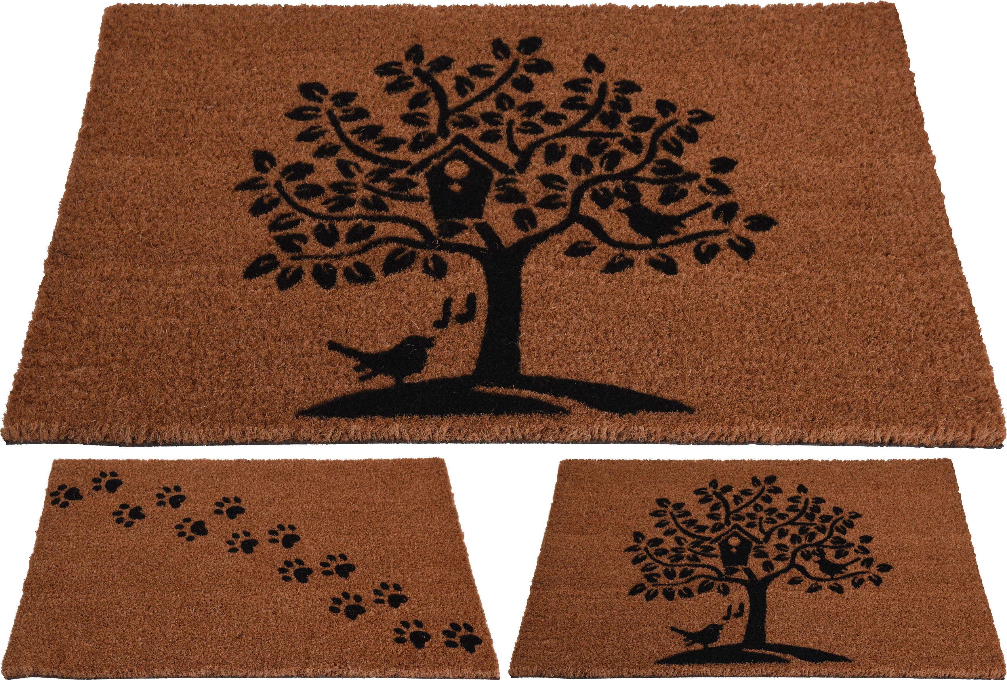 Levně Homestyling KO-A35400610 z kokosového vlákna listy 39 x 59 cm
