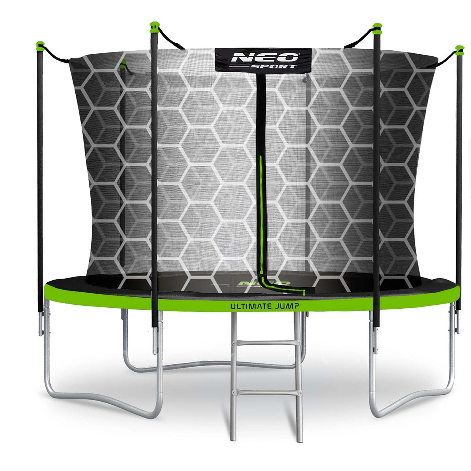 Levně Neo-Sport 183 cm + ochranná síť + žebřík