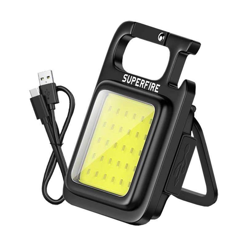 Levně Dílenská svítilna SUPERFIRE MX16 s USB‑C a 4 režimy