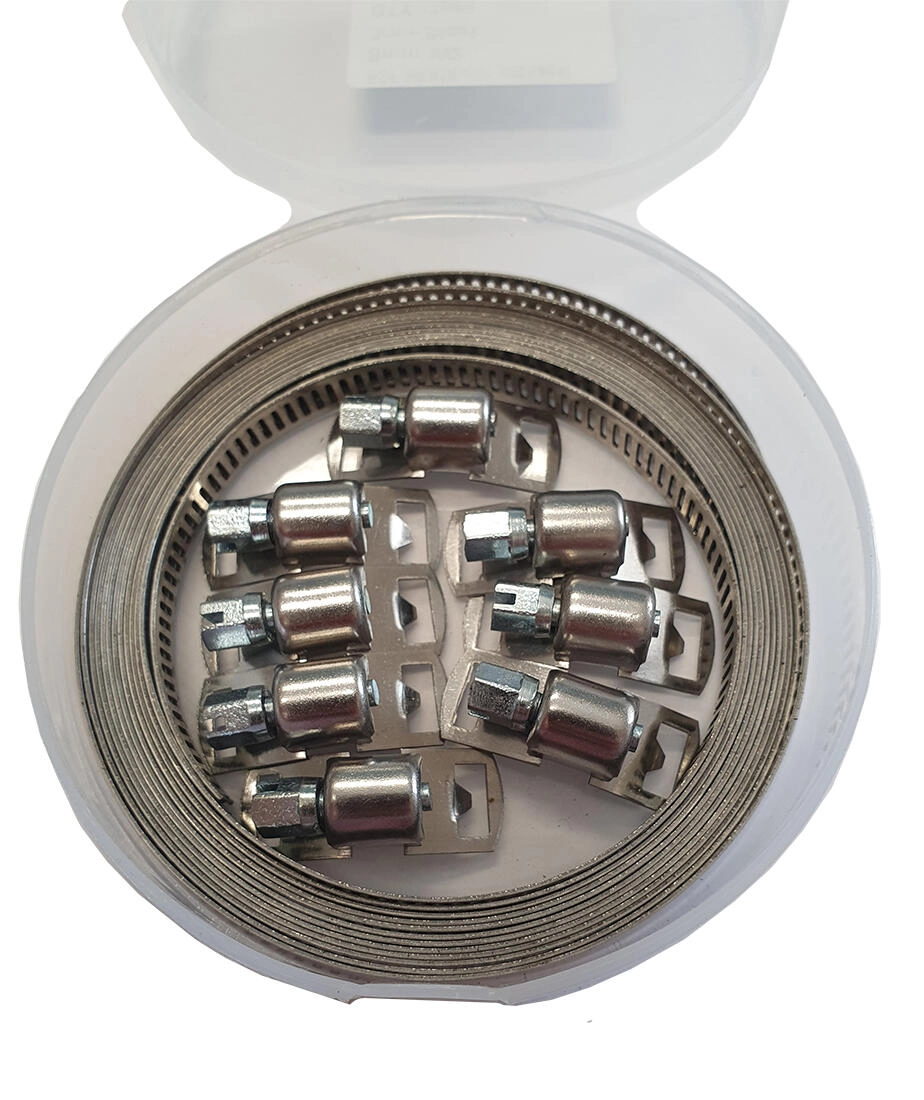 Levně spona had. pás BSF 8mm/ 3m + 8 zámků W2B