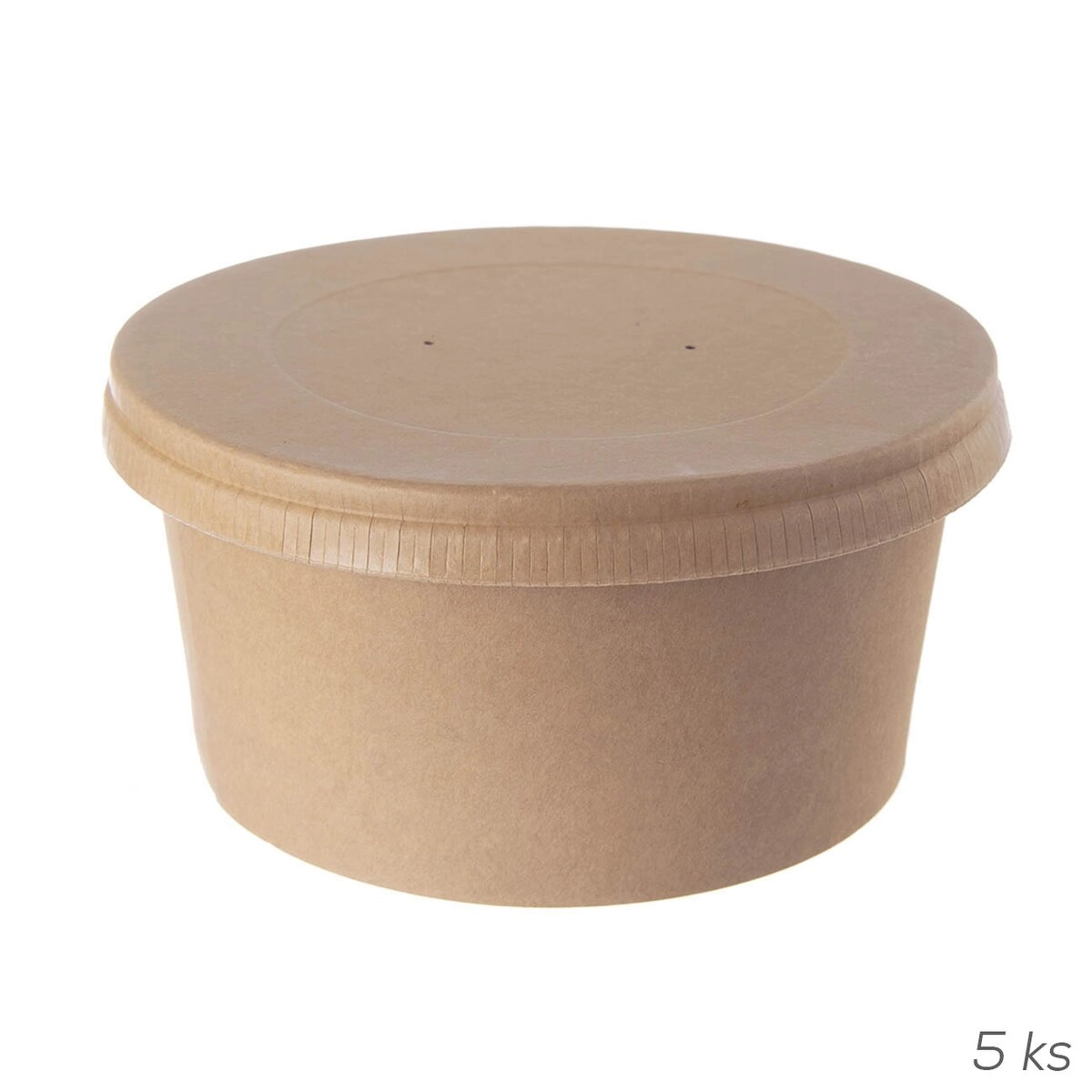 Levně Orion Miska Nature s víkem 14,5 cm 5 ks