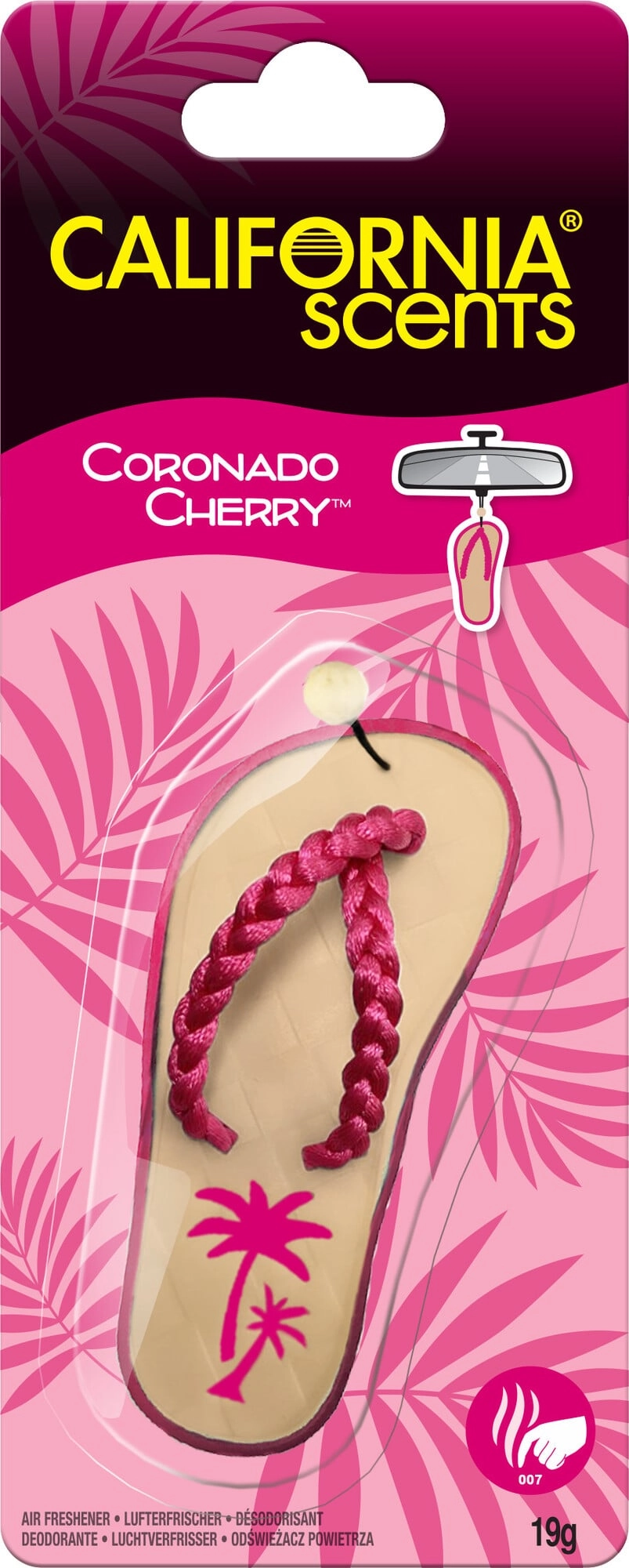 Levně California Scents Coronado cherry sandál – závěsná vůně do auta