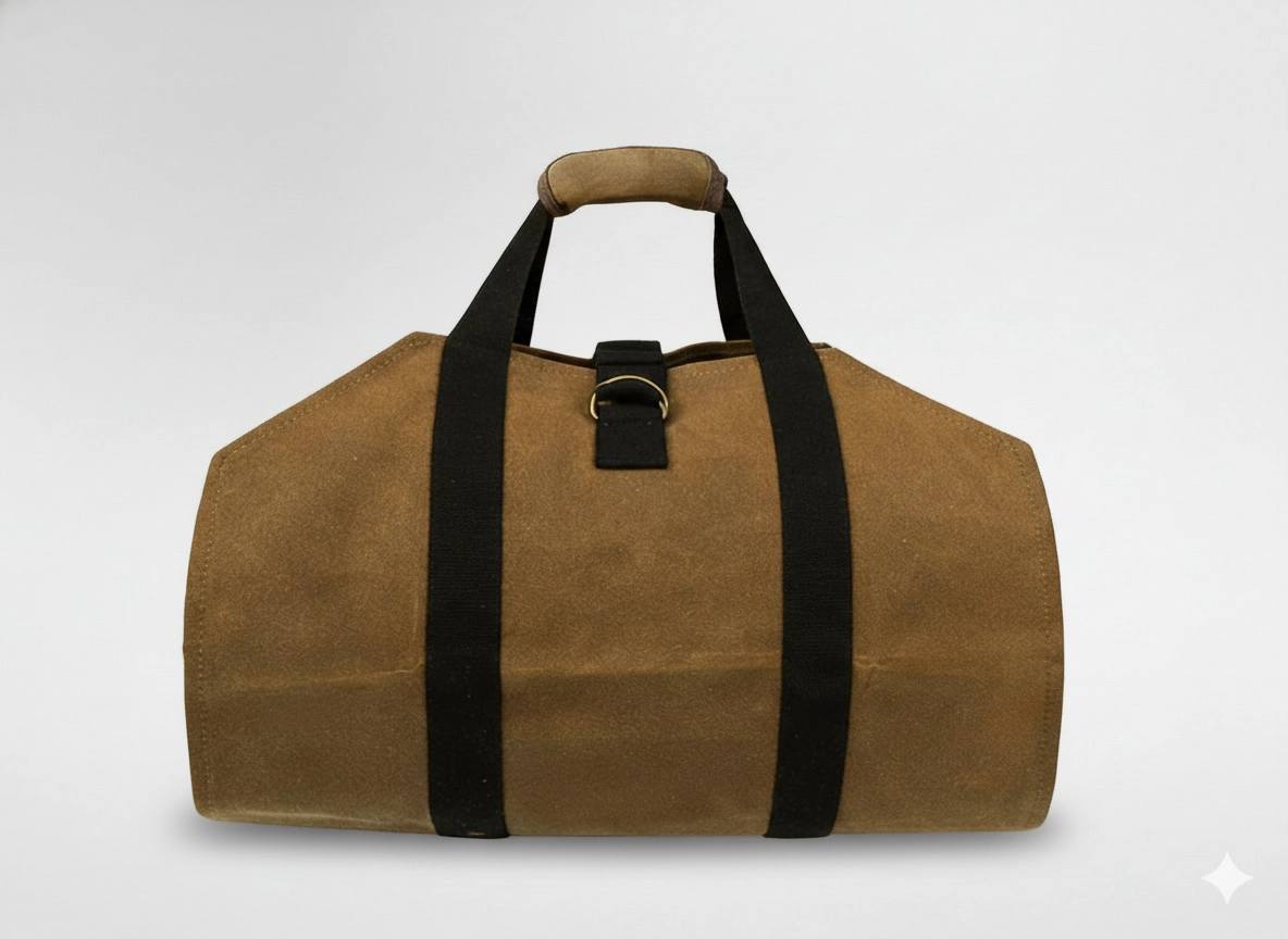 Levně Taška na krbové dřevo 98 × 41 cm