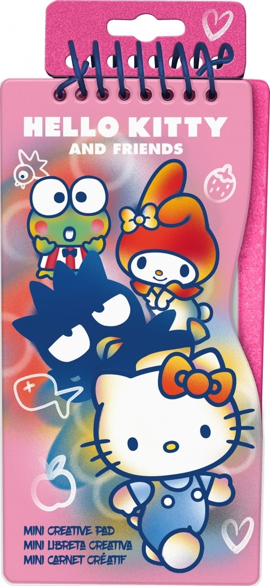 Levně Kids Euroswan kreativní sada samolepek Hello Kitty