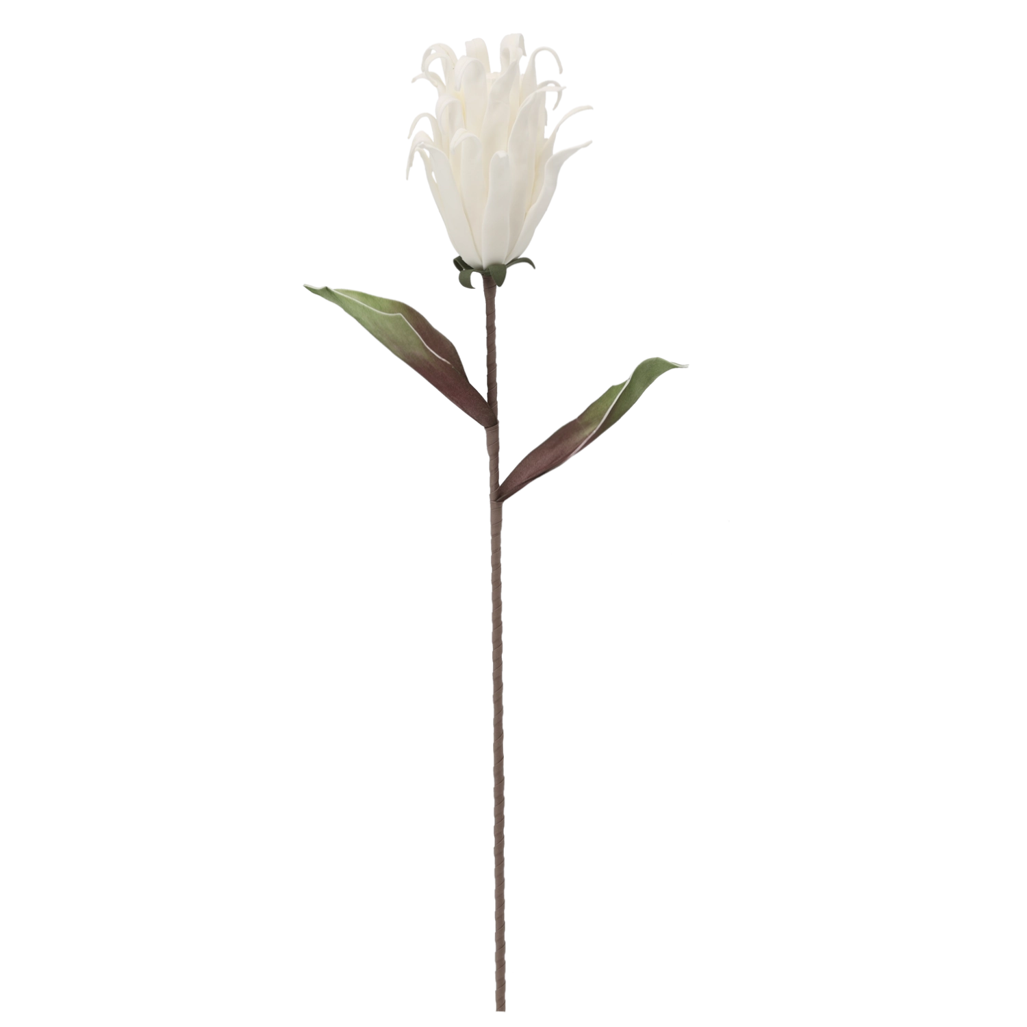 Levně Dekorativní květina 76 cm bílá