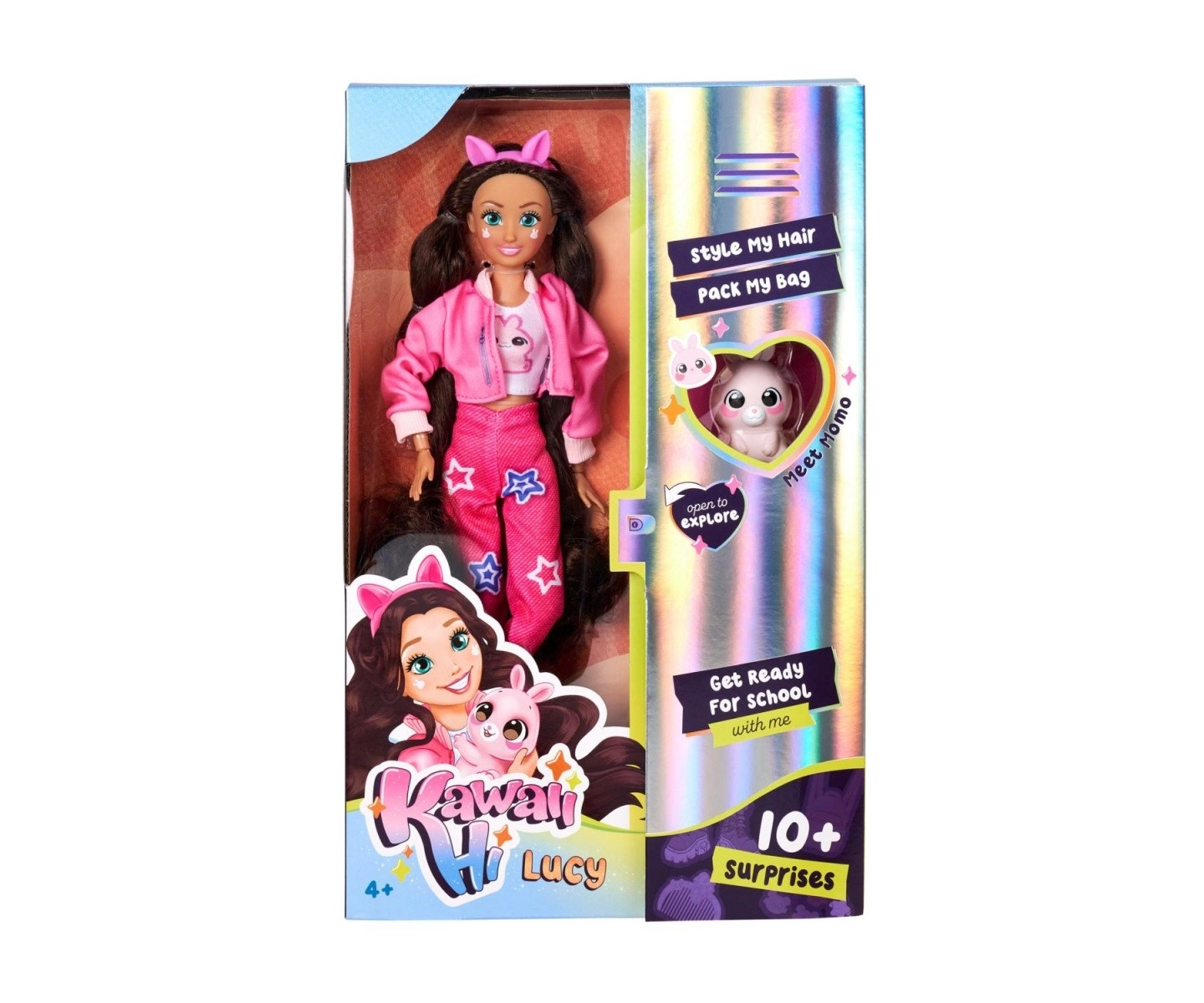 Levně Panenka Kawaii Hi Lucy a králíček Momo