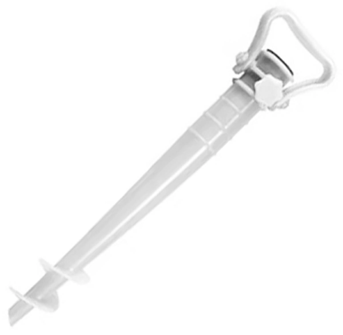 Stojan na plážový slunečník se šroubovací spirálou