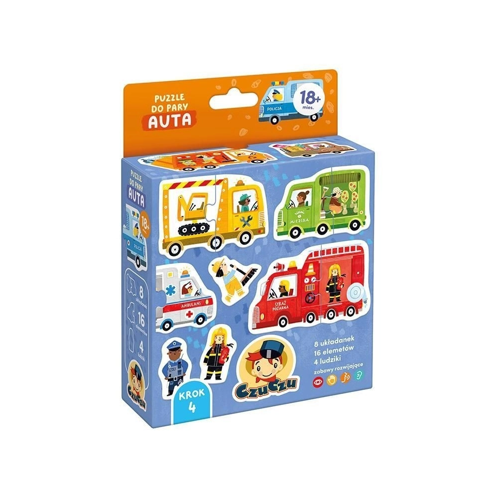 Levně Puzzle do páru – auta
