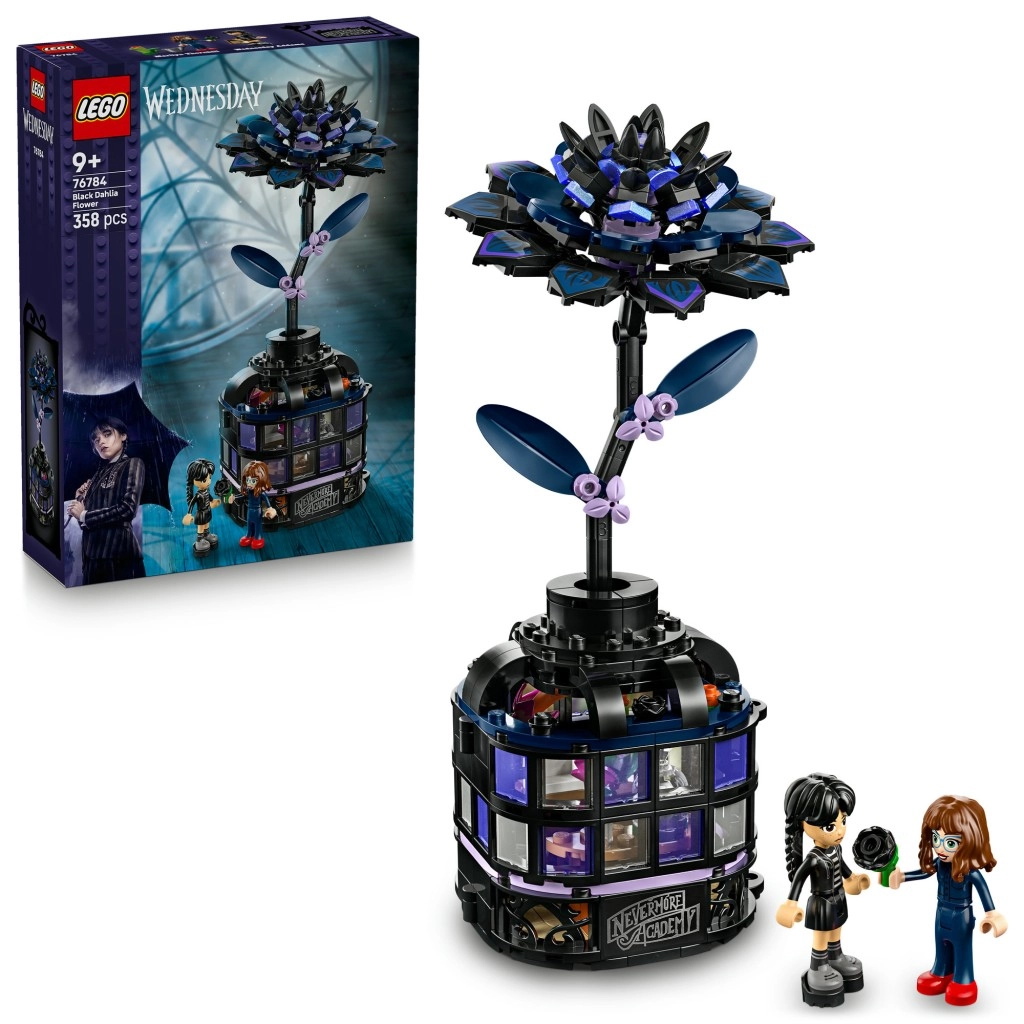 Levně LEGO® Wednesday 76784 Černá jiřina