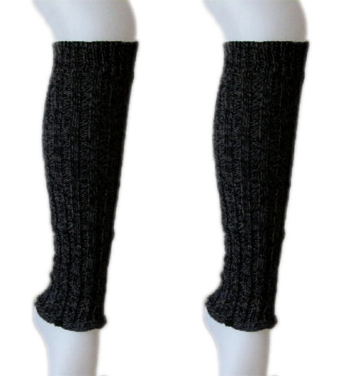 Zateplené leg warmery – černé
