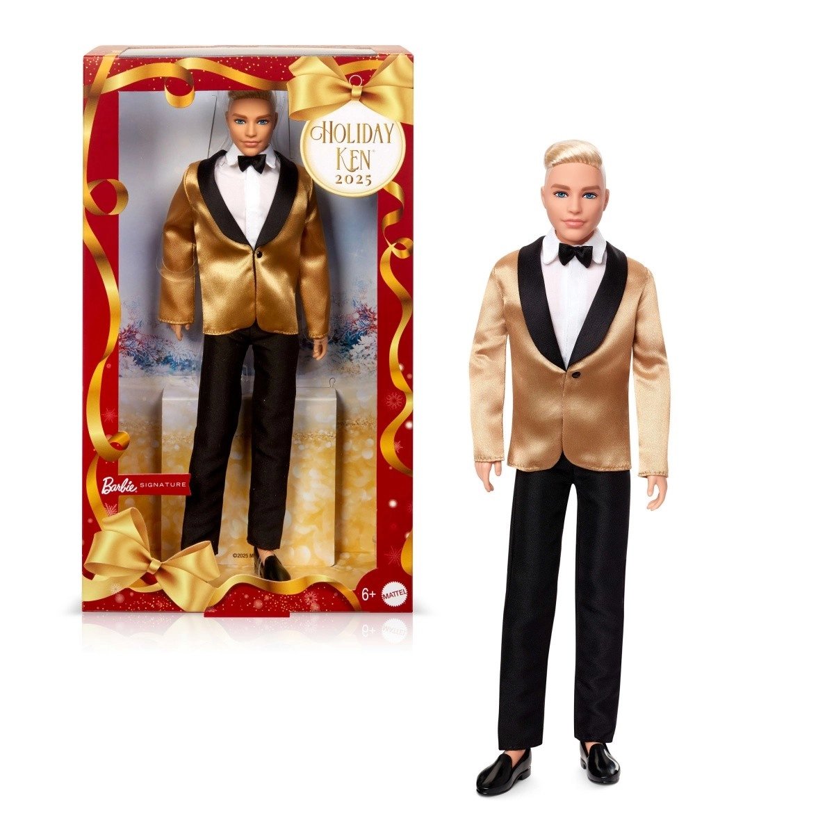 Levně Sběratelská panenka BARBIE Ken Holiday 2025