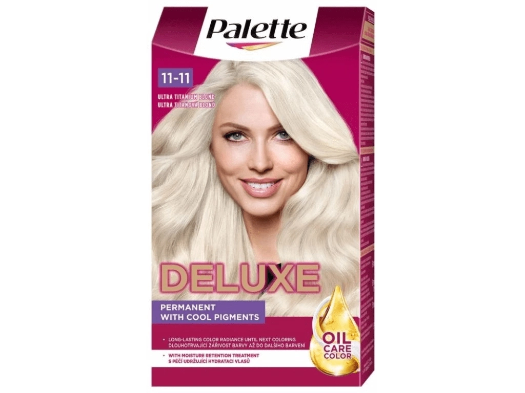 Levně Palette Deluxe barva na vlasy 11-11 Ultra Titanium