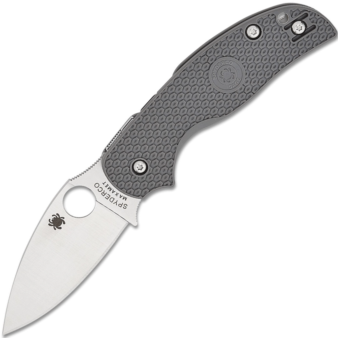 Levně Spyderco Sage 5 Gray Lightweight Maxamet Alzheimer's Reveal 14 C123PGY