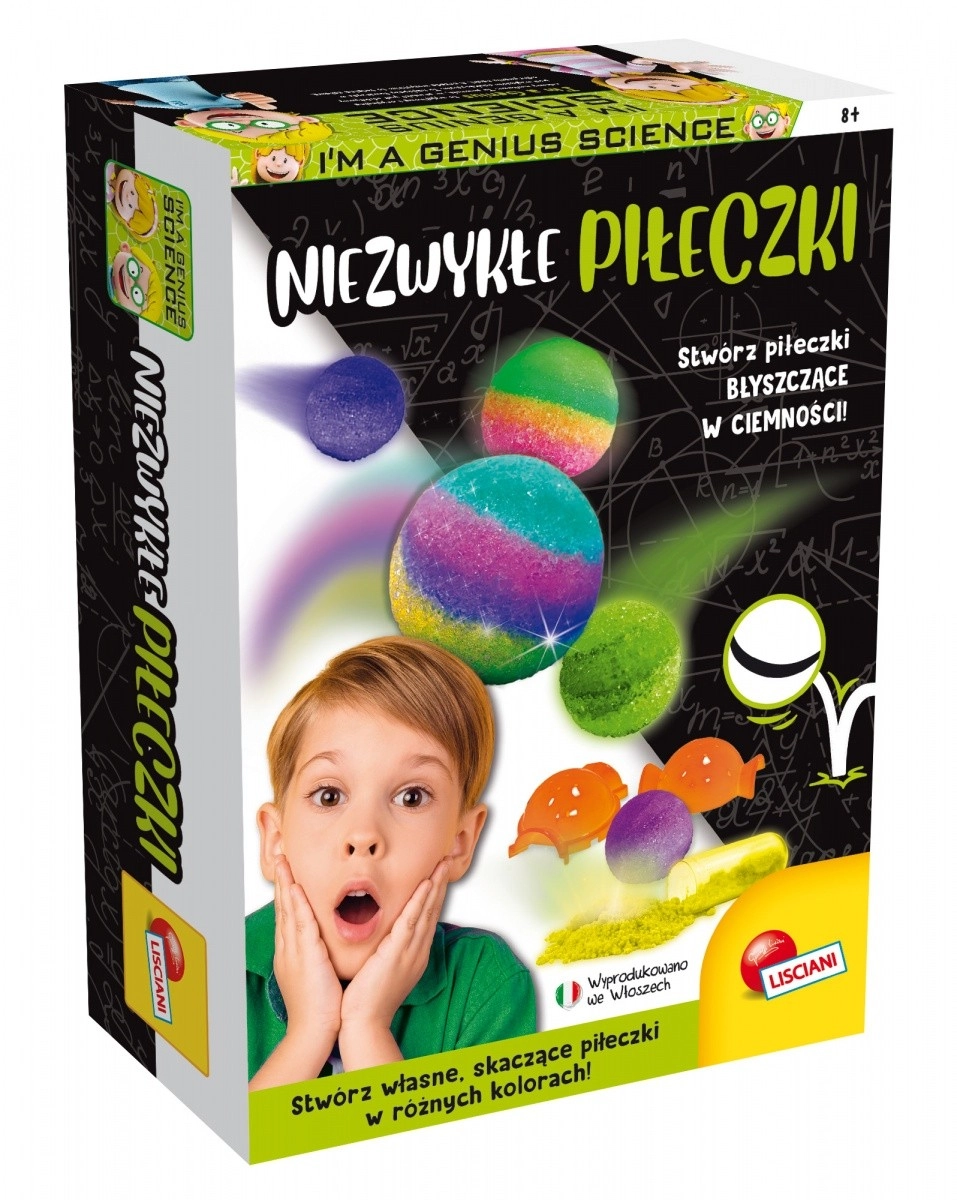 Levně Lisciani Vědecká sada Jsem génius - úžasné míčky