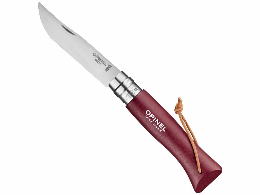 Levně Opinel Colorama N°08 vínově červená 002213