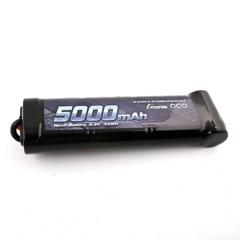Levně Gens Ace NiMH akumulátor 5000 mAh 8,4 V Hump s konektorem T-Dean pro RC auta
