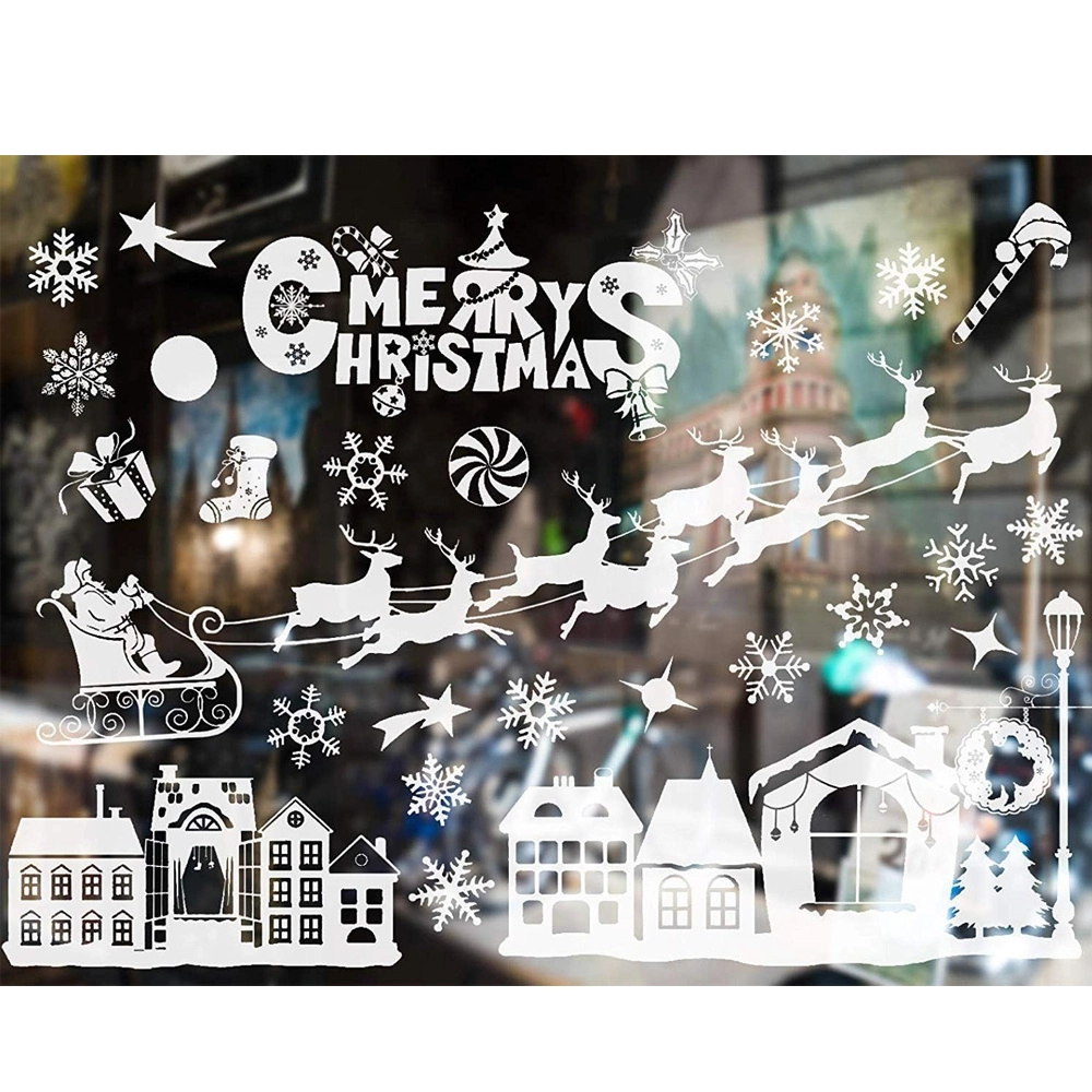 Levně Verk 26081 Vánoční nálepky na okno Santa Claus