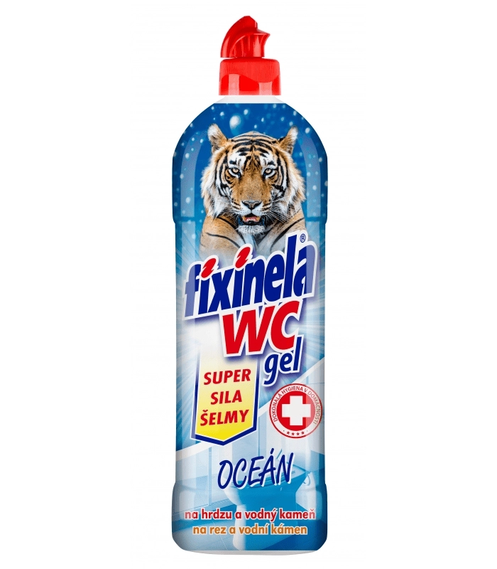 Levně Fixinela Oceán WC gel Síla šelmy 750 ml