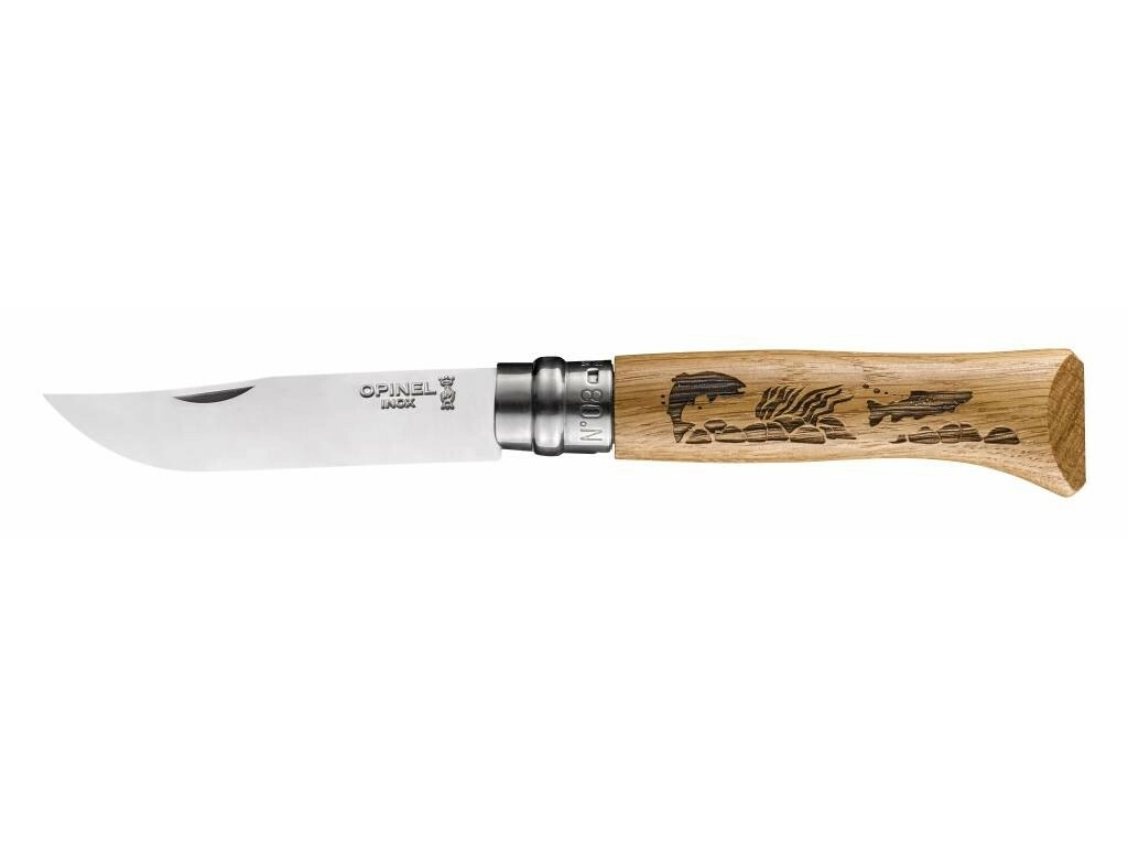 Levně Opinel N°08, Animalia Fish 8,5 cm 002334