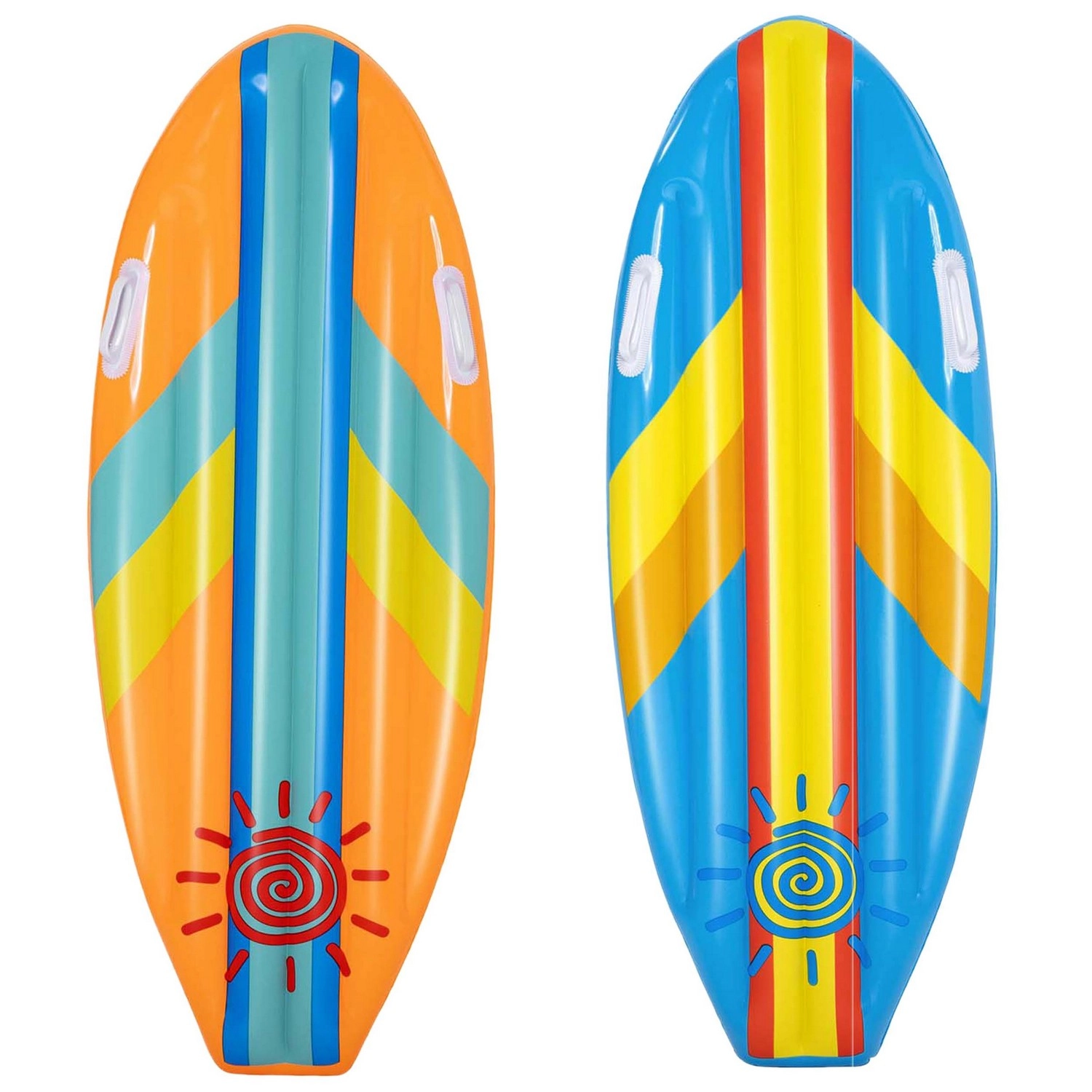 Levně Nafukovací plovoucí deska Bestway 114 × 46 cm oranžová