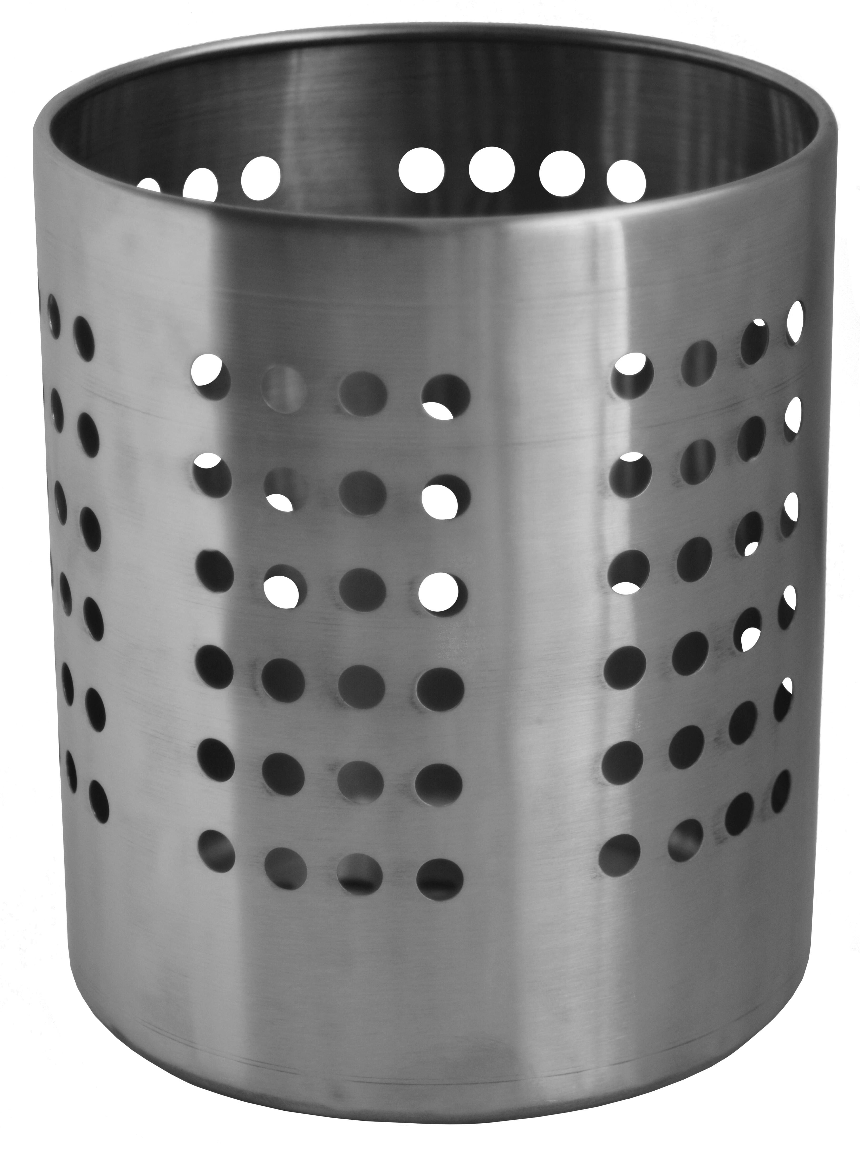 Levně stojan na příbory pr.12cm, v.14cm nerez