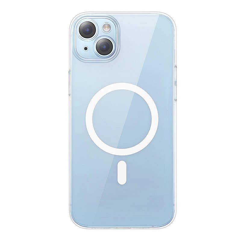 Levně Baseus Crystal Series Magnetické pro iPhone 14 Plus + tvrzené sklo