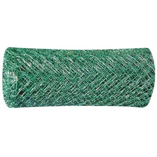 Levně M.A.T. GROUP Pletivo poplastované 1,6 x 25 m s napínacím drátem (oko 50mm) zelené 407301