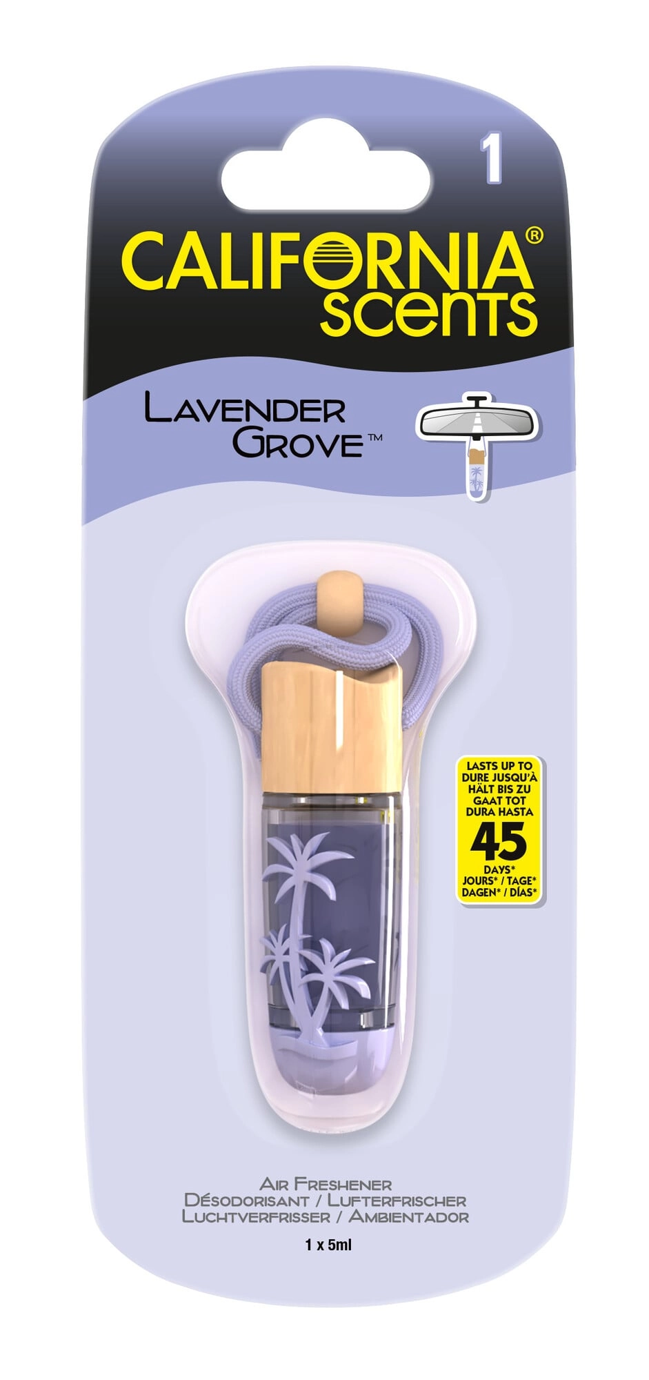 Levně California Scents Lavender grove – vůně do auta a interiéru (24 ks)