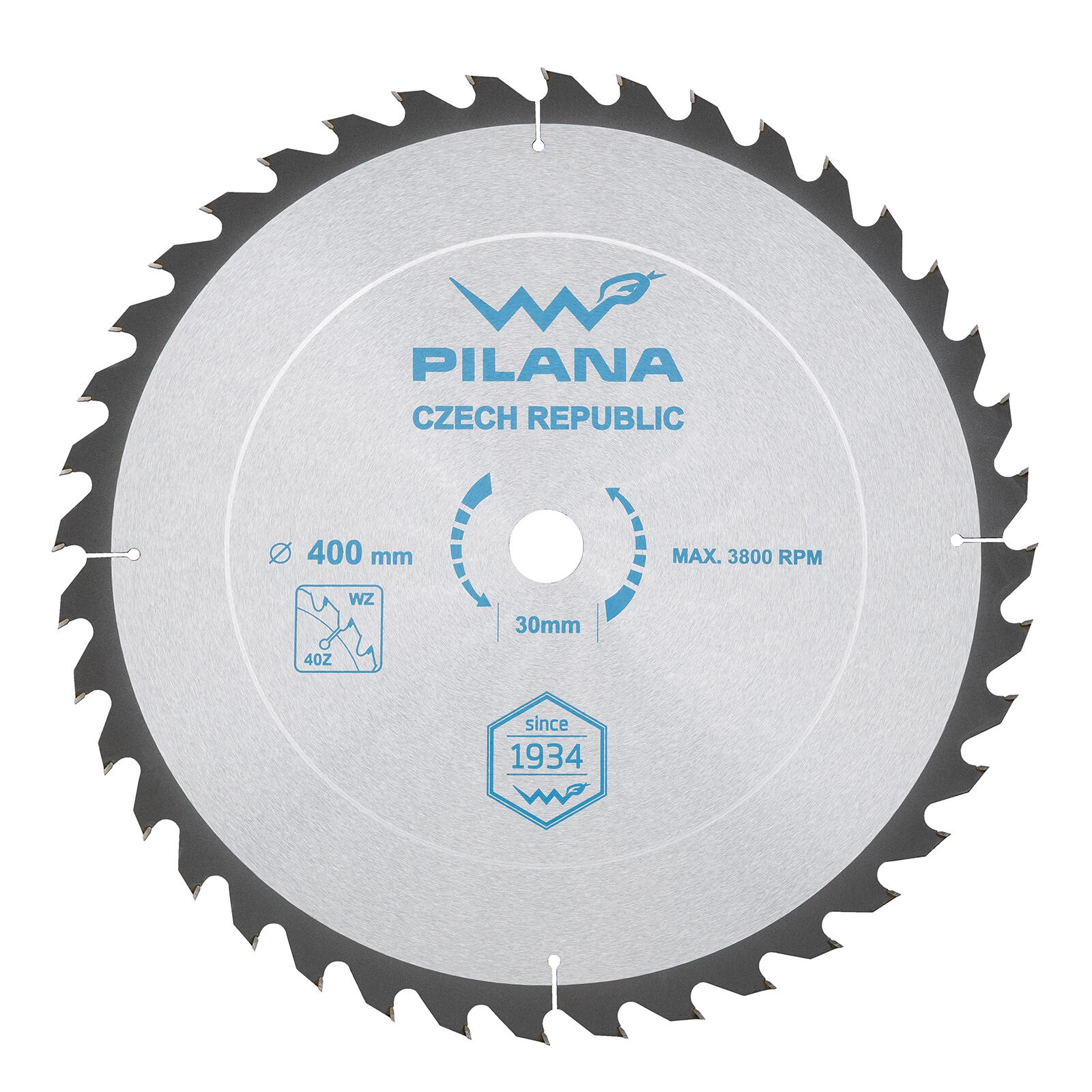 Levně Pilový kotouč PILANA SK 5255 WZ 400 mm, 40 zubů, 30 mm