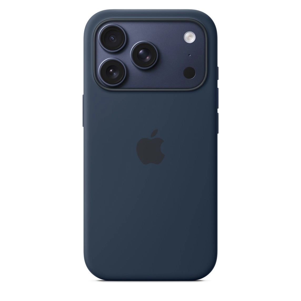 Levně Silikonové pouzdro s MagSafe pro iPhone 17 Pro – půlnoc