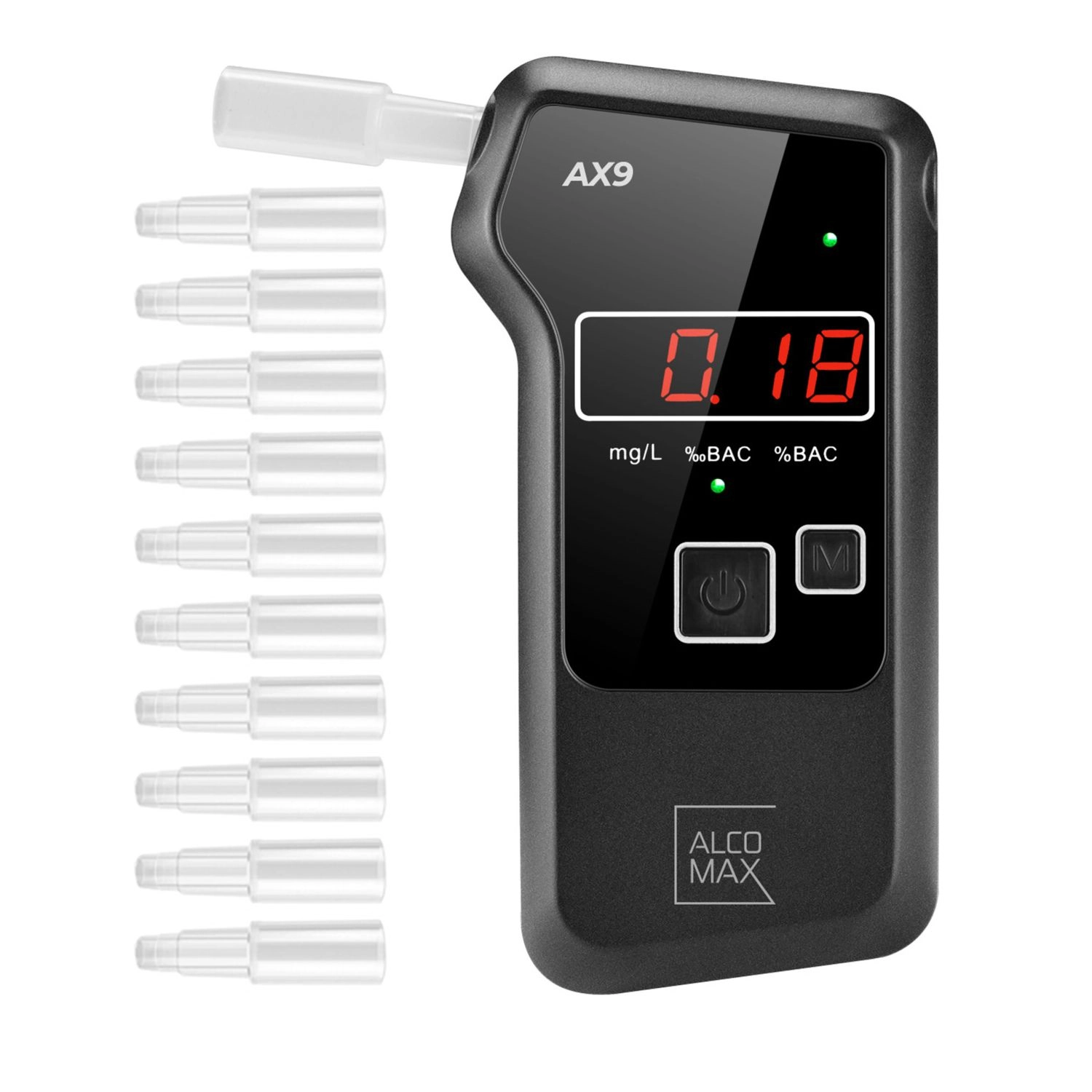 Levně Elektrochemický alkohol tester AlcoMax AX9
