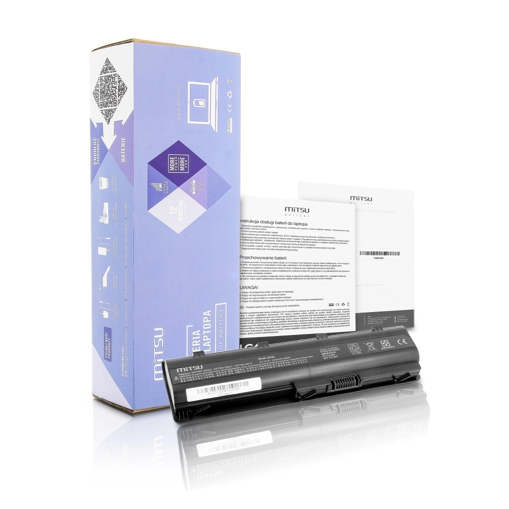 Levně Baterie pro notebooky COMPAQ PRESARIO CQ42, CQ62, CQ72 4400 mAh 10.8–11.1 V
