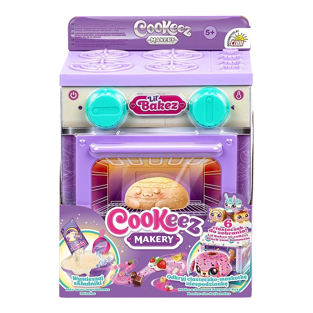 Levně Kreativní sada COOKEEZ MAKERY – kouzelná trouba na pečení plyšáků