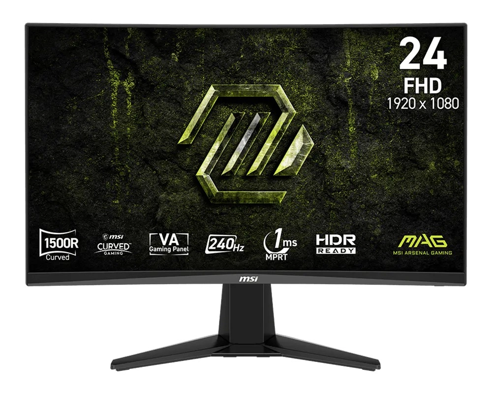 Levně MSI MAG 245C X24 zakřivený herní monitor 23,6" FHD 240 Hz