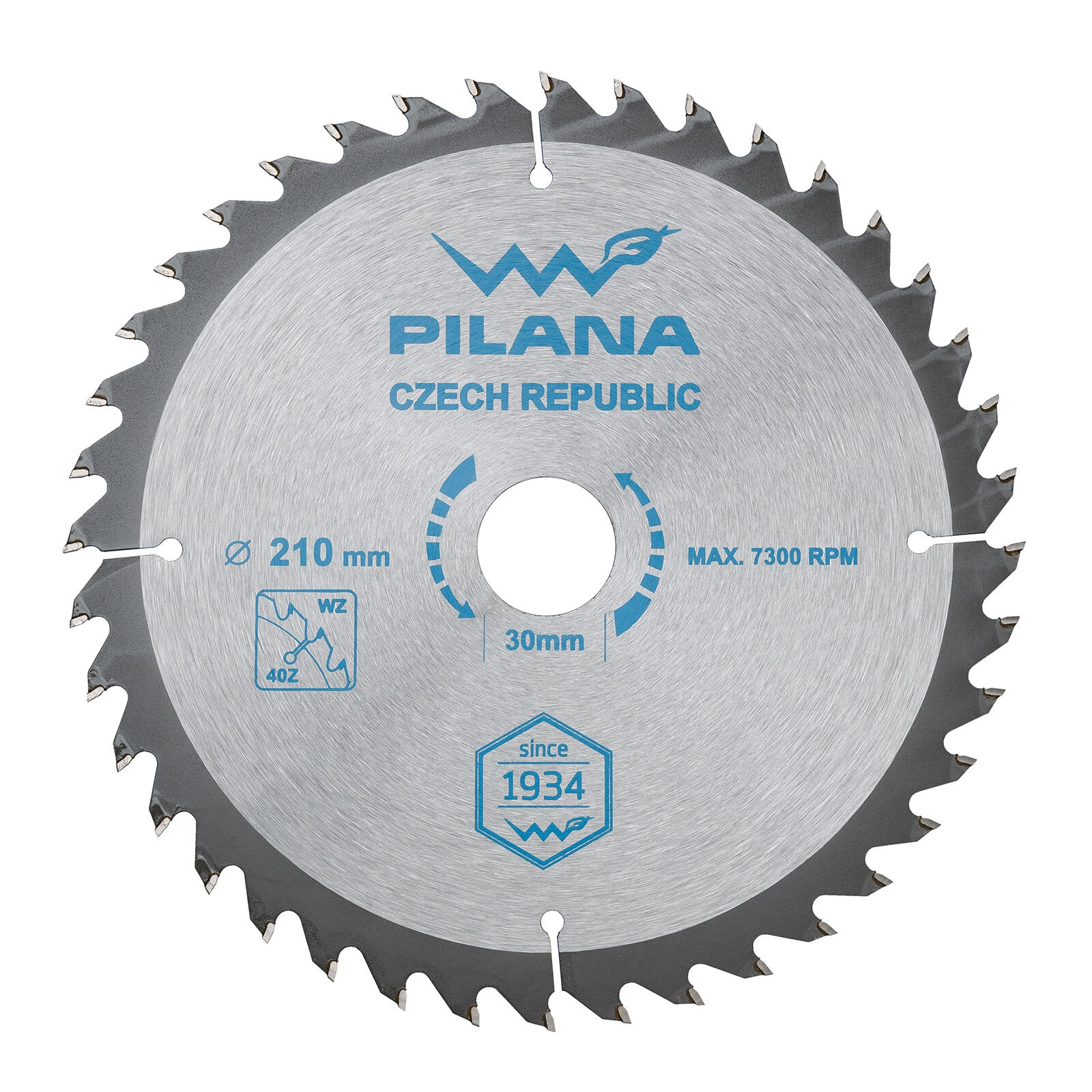 Levně Pilový kotouč PILANA SK 5255 WZ 210 mm, 40 zubů