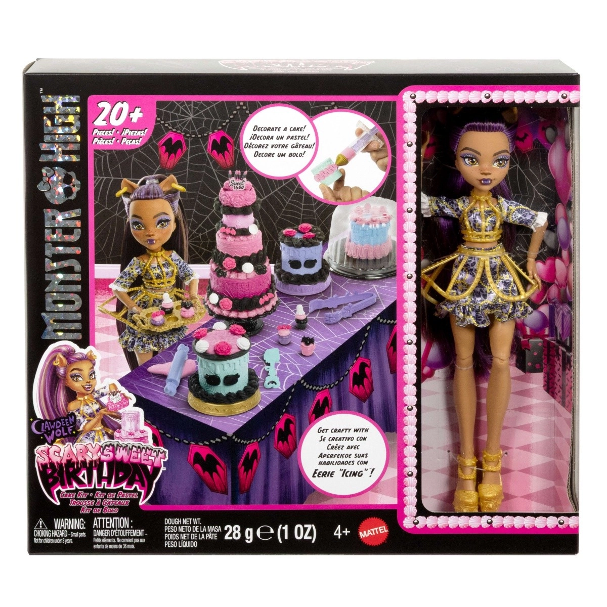 Levně Mattel Monster High Narozeninová Clawdeen Wolf JBG78