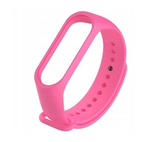 Levně Silikonový řemínek pro XIAOMI Mi Band 5/6 – růžový