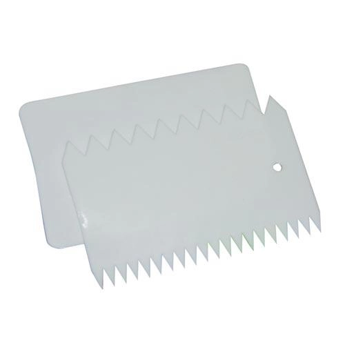 Levně DK PLAST stěrka a zdobítko 10x7cm PH BÍ sada 2díl MAT306041