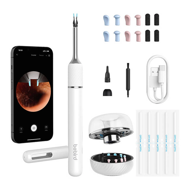 Levně Bebird Note 5 Pro Otoskop s kamerou na čištění uší
