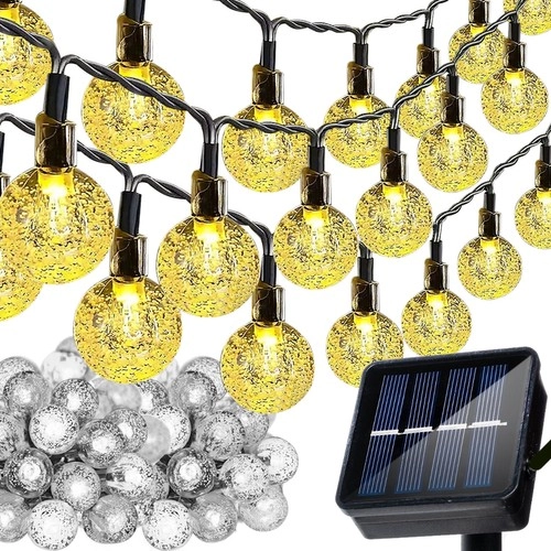 Levně Gardlov 24010 Solární dekorační řetěz girlanda 100 LED IP44 800 mAh 12 m