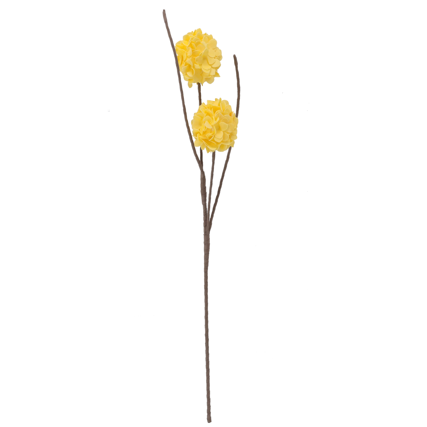 Levně Dekorativní umělá květina 78 cm žlutá