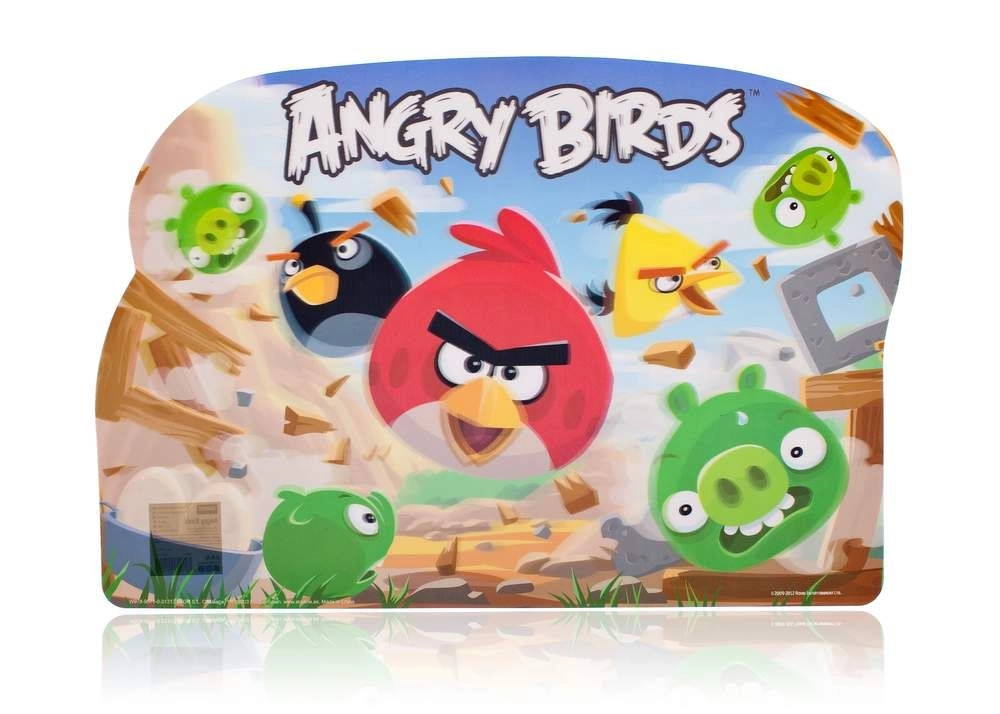 Levně prostírání plastové tvarované ANGRY BIRDS L 43x29cm