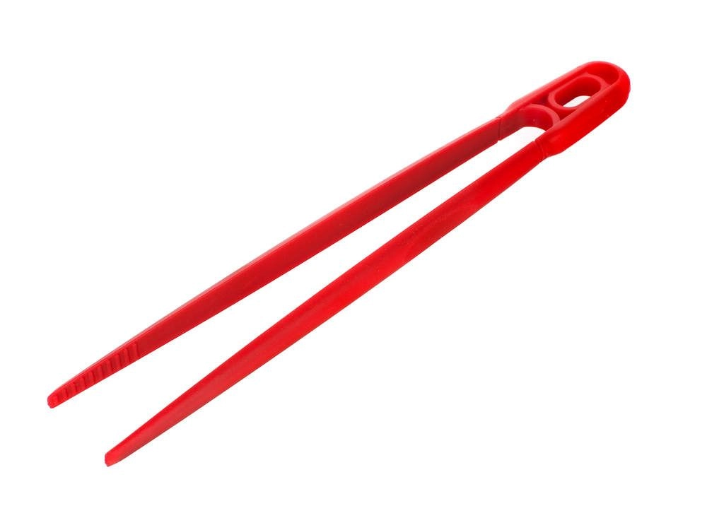 Levně Silikonová pinzeta CULINARIA Red
