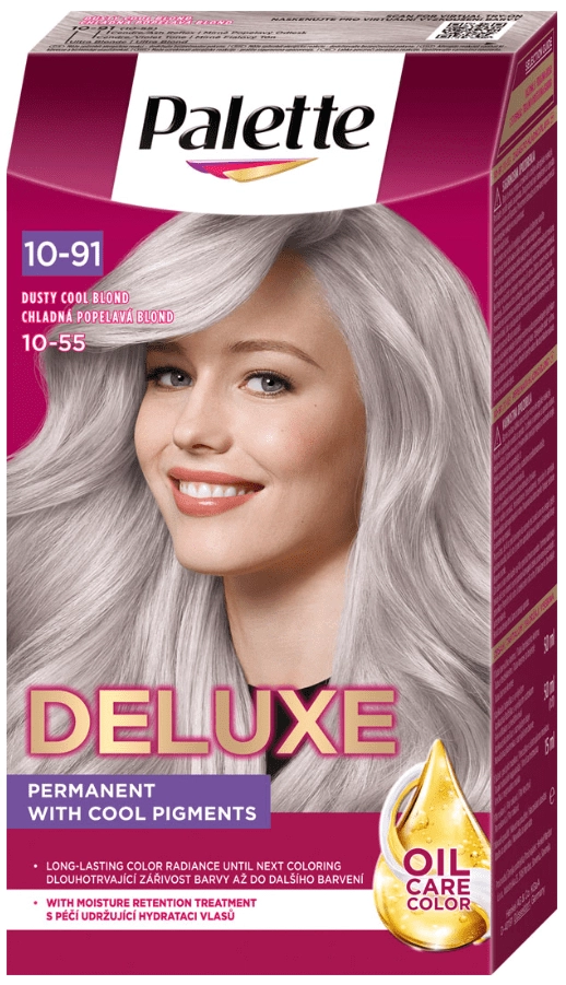 Levně Schwarzkopf Palette Deluxe Oil Care Color 240 Chladná popelavá blond