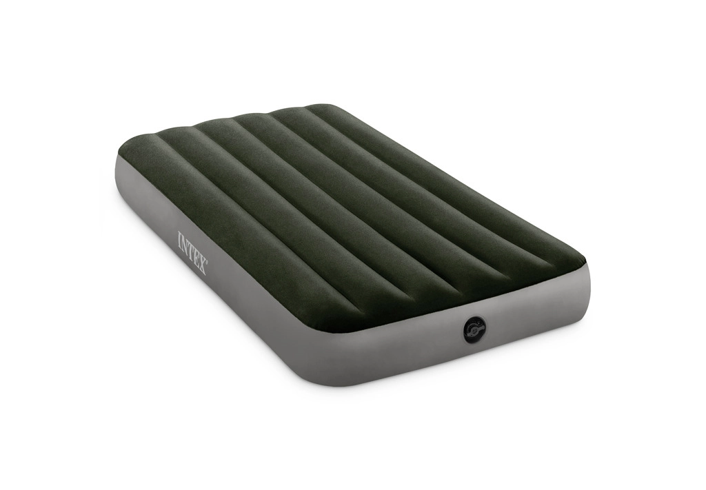 Levně INTEX TWIN DURA-BEAM PRESTIGE AIRBED WITH BATTERY PUMP 99x191cm 64777