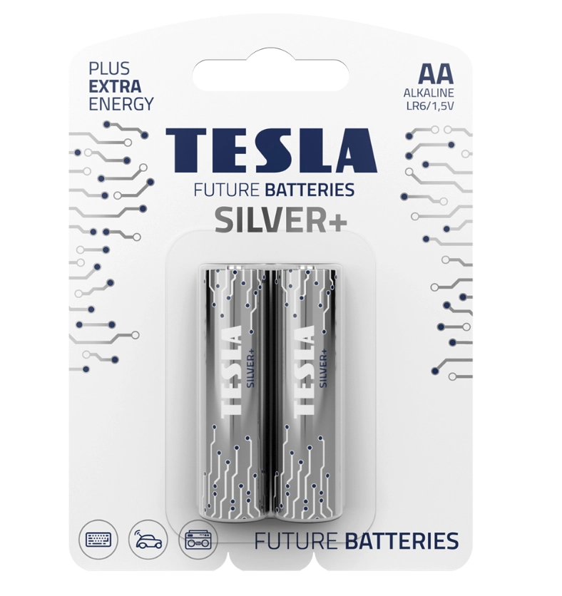 Levně TESLA SILVER+ AA 2ks 13060220