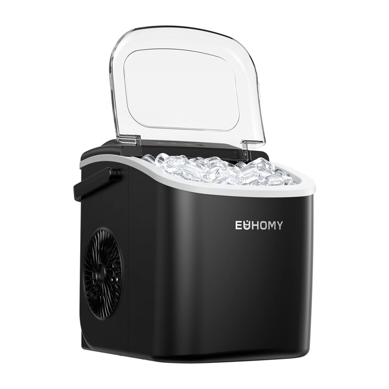 Levně Euhomy IM001 výrobník ledových kostek 1,2 l 12 kg černý