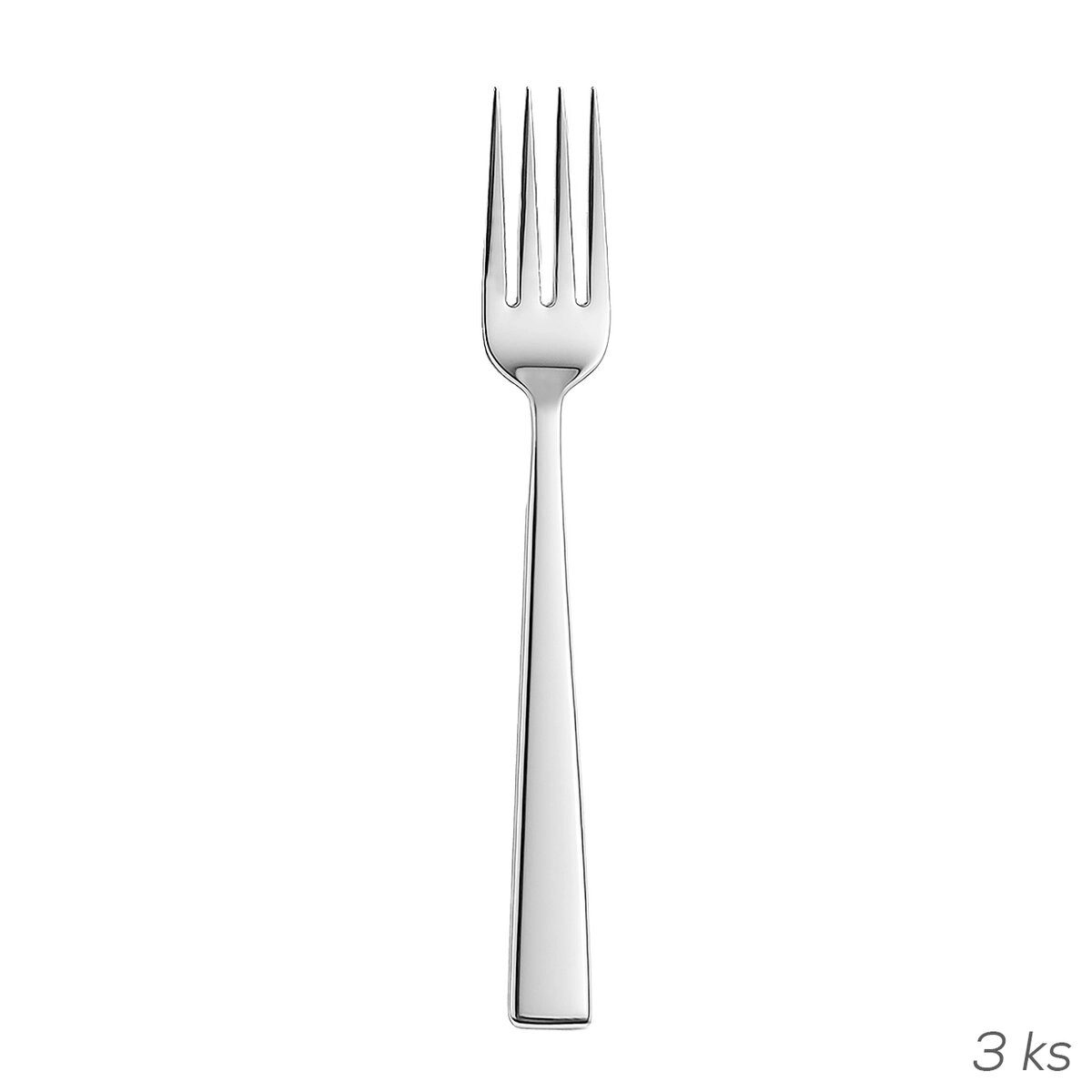 Levně Orion Vidlička nerez PLAIN 19,5cm 3 ks