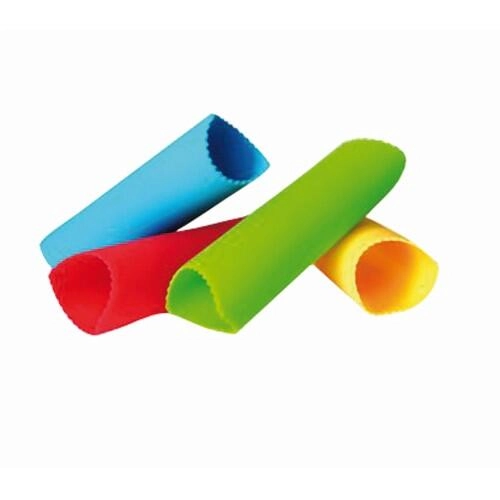 Levně loupač česneku 13cm silikon mix barev
