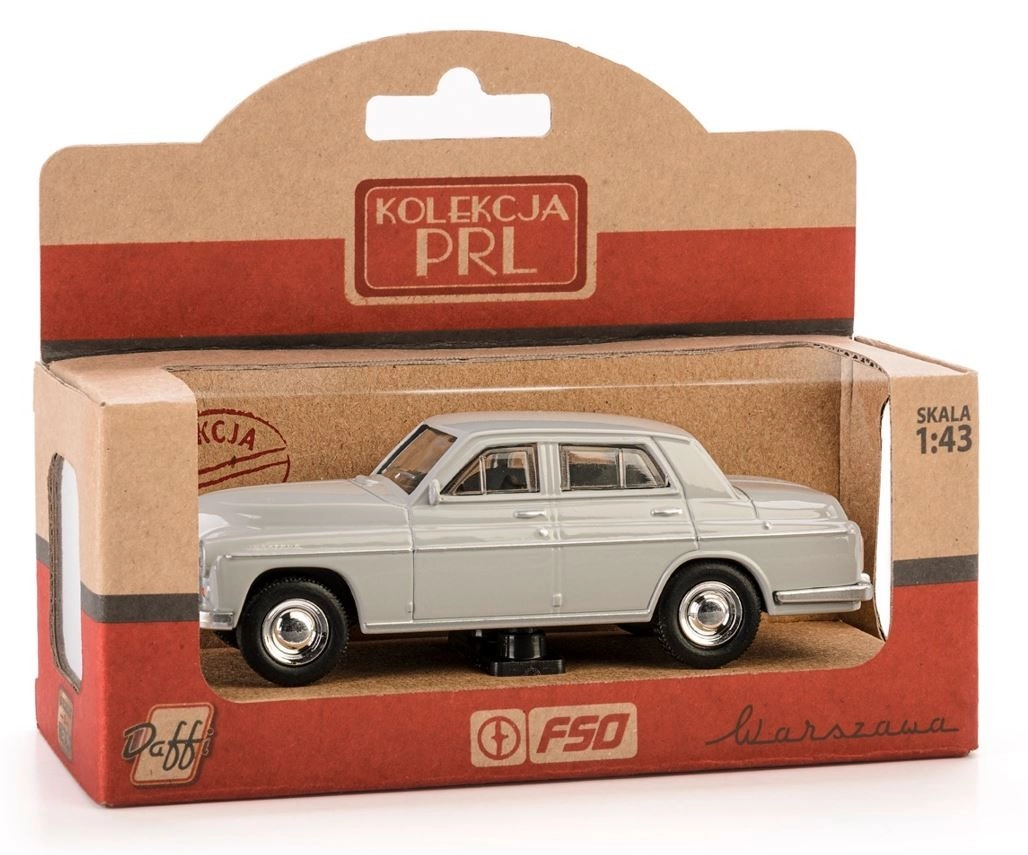 Levně Model vozu Warszawa 223 Popelavý 1:43